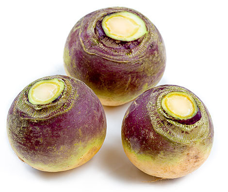 Three rutabagas